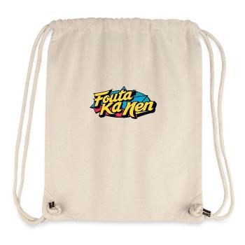 Fouta Kamen - Sac à cordon recyclé Stanley/Stella - blanc naturel - Devant