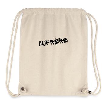 OUFREERE – T-shirt Frère Verlan Streetwear - Stanley/Stella Recycled Gym Bag - natural - Front