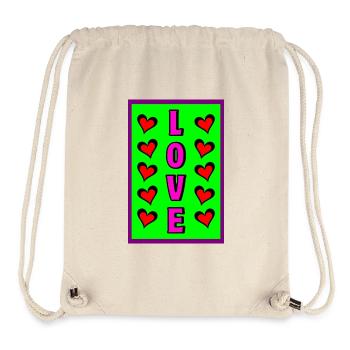 All Those Lies - Stanley/Stella Recycled Gym Bag - natural - Front