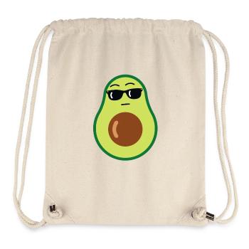 Avocado - Stanley/Stella recycelter Gym Bag - Naturweiß - Vorne