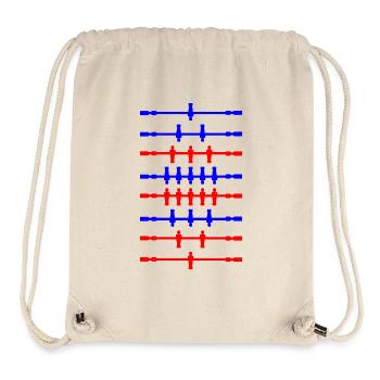 Table football teams - Stanley/Stella Recycled Gym Bag - natural - Front