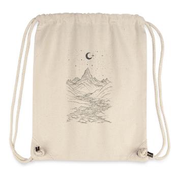 Hoher Gipfel - Stanley/Stella recycelter Gym Bag - Naturweiß - Vorne