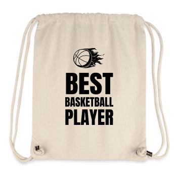 Basketball - Stanley/Stella recycelter Gym Bag - Naturweiß - Vorne