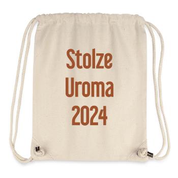 Stolze Uroma 2024 - Stanley/Stella recycelter Gym Bag - Naturweiß - Vorne