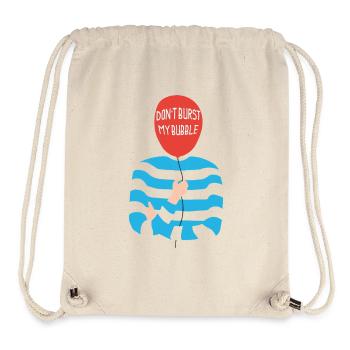 N’éclate pas ma chemise à bulles - Sac à cordon recyclé Stanley/Stella - blanc naturel - Devant