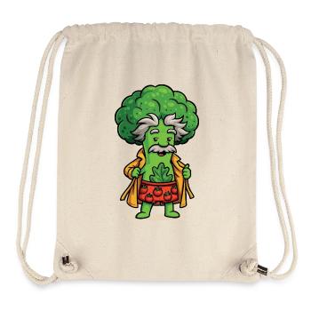 Einstein Broccoli - Stanley/Stella Recycled Gym Bag - natural - Front