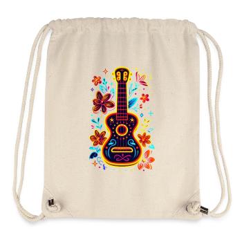 90s Ukulele - Stanley/Stella Recycled Gym Bag - natural - Front