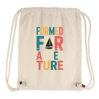 Régate Voile Chemise Voilier Yacht Équipage - Sac à cordon recyclé Stanley/Stella - blanc naturel - Devant