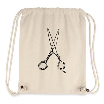 Schere - Stanley/Stella recycelter Gym Bag - Naturweiß - Vorne