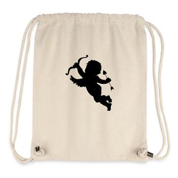 Cupidon - Sac à cordon recyclé Stanley/Stella - blanc naturel - Devant