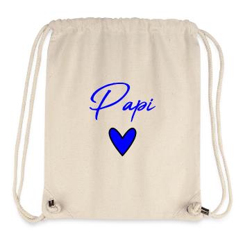 OPA. VATERTAG. ALLES Gute zum Tag des Großvaters. ICH LIEBE DICH. - Stanley/Stella recycelter Gym Bag - Naturweiß - Vorne