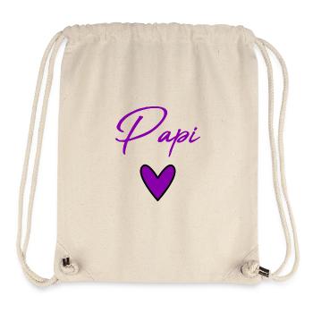 OPA. VATERTAG. ALLES Gute zum Tag des Großvaters. ICH LIEBE DICH. - Stanley/Stella recycelter Gym Bag - Naturweiß - Vorne