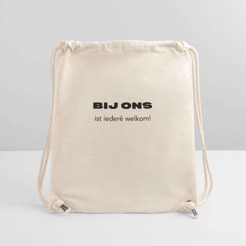 Everyone is welcome here – Antwerp dialect Stanley/Stella Recycled Gym Bag