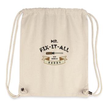 I fix everything - Stanley/Stella Recycled Gym Bag - natural - Front