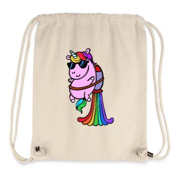 Cool Animal Drôle - Sac à cordon recyclé Stanley/Stella - blanc naturel - Devant