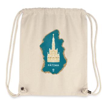 Fátima, Portugal, International Catholic Church Sanctuary - Stanley/Stella Recycled Gym Bag - natural - Front