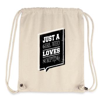 fathersday birthday father college student pc - Stanley/Stella recycelter Gym Bag - Naturweiß - Vorne