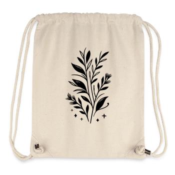 Zweig Ast - Stanley/Stella recycelter Gym Bag - Naturweiß - Vorne