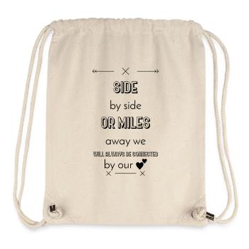 beste freunde - Stanley/Stella recycelter Gym Bag - Naturweiß - Vorne