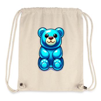 Teddybär - Stanley/Stella recycelter Gym Bag - Naturweiß - Vorne