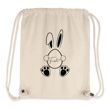 Frohe Ostern 🐰🌸 - Stanley/Stella recycelter Gym Bag - Naturweiß - Vorne
