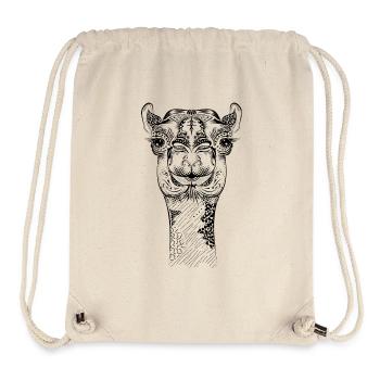 Decorative camel with oriental flair - Stanley/Stella Recycled Gym Bag - natural - Front
