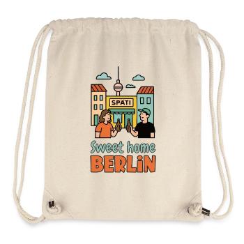 Späti - Sweet Home Berlin - Stanley/Stella recycelter Gym Bag - Naturweiß - Vorne