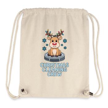 Christmas Cleaning Crew Putztrupp - Stanley/Stella recycelter Gym Bag - Naturweiß - Vorne