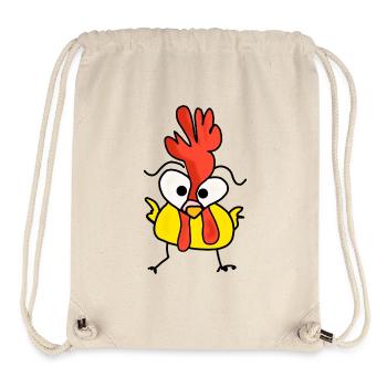 happy male - Stanley/Stella Recycled Gym Bag - natural - Front