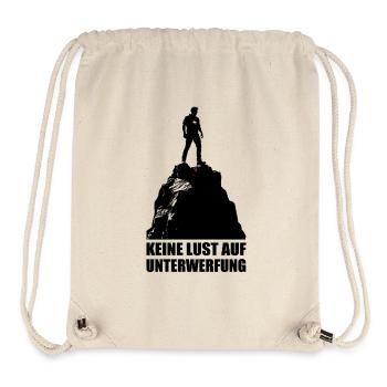No desire for submission - Stanley/Stella Recycled Gym Bag - natural - Front
