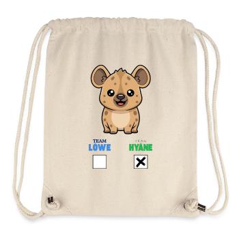 TEAM HYÄNE - Stanley/Stella recycelter Gym Bag - Naturweiß - Vorne