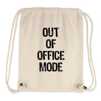Out of Office Mode - Stanley/Stella Recycled Gym Bag - natural - Front