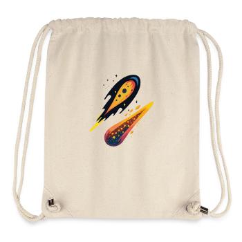 Shooting stars - Stanley/Stella Recycled Gym Bag - natural - Front