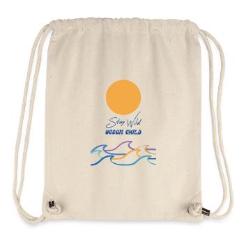 Stay Wild Ocean Child Colorful - Stanley/Stella Recycled Gym Bag - natural - Front