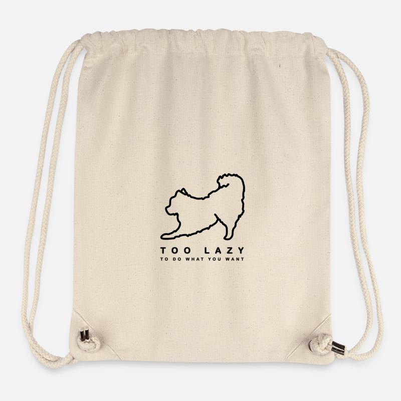 Dwarf spitz - Stanley/Stella Recycled Gym Bag - natural