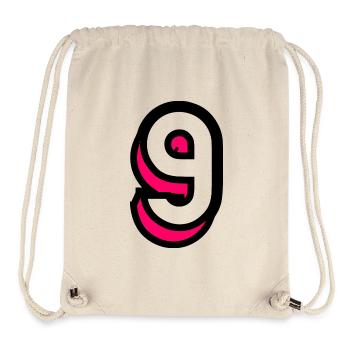 9. BIRTHDAY. HAPPY BIRTHDAY - Stanley/Stella Recycled Gym Bag - natural - Front