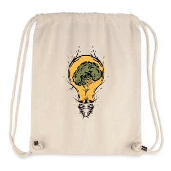 Klimakrise Erneuerbare Energien - Stanley/Stella recycelter Gym Bag - Naturweiß - Vorne