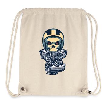 Passionate about engines - Stanley/Stella Recycled Gym Bag - natural - Front