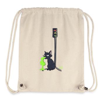 Sick Cat Viazoo - Stanley/Stella recycelter Gym Bag - Naturweiß - Vorne