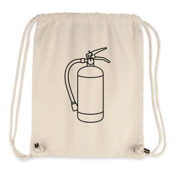 extincteur - Sac à cordon recyclé Stanley/Stella - blanc naturel - Devant