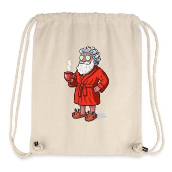 Santa Claus Spa - Stanley/Stella Recycled Gym Bag - natural - Front