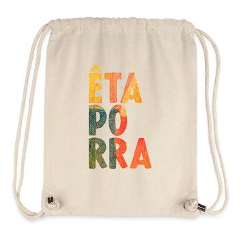 Êta Porra - Sac à cordon recyclé Stanley/Stella - blanc naturel - Devant