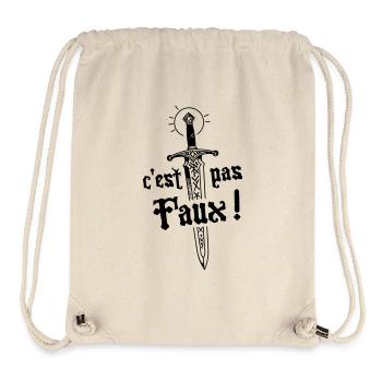 It's not wrong! Legend of Camelot - Stanley/Stella Recycled Gym Bag - natural - Front