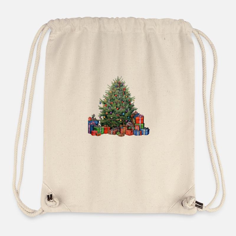 Tannanbaum - Stanley/Stella recycelter Gym Bag - Naturweiß