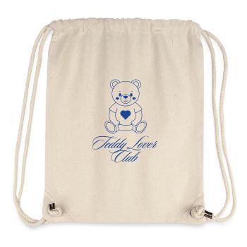 Teddy Lover Club – Cute Y2K Kawaii Design - Stanley/Stella Recycled Gym Bag - natural - Front