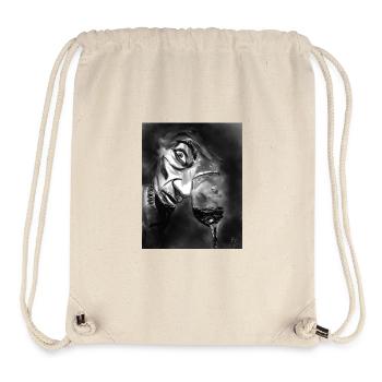 Monochrome Mirage-Glas und Blick - Stanley/Stella recycelter Gym Bag - Naturweiß - Vorne