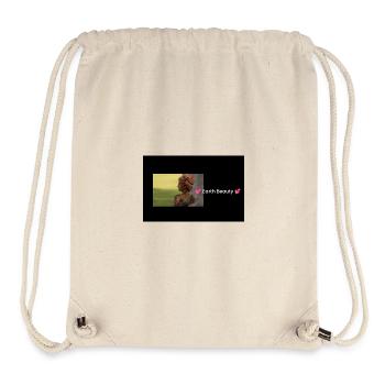 Streetwear EB - Sac à cordon recyclé Stanley/Stella - blanc naturel - Devant