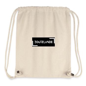 Zoutelande lettering New Design - Stanley/Stella Recycled Gym Bag - natural - Front