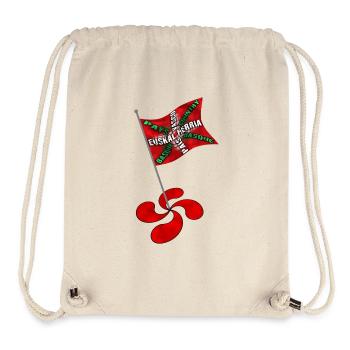 Basque flag - Stanley/Stella Recycled Gym Bag - natural - Front