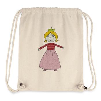 kleine prinzessin - Stanley/Stella recycelter Gym Bag - Naturweiß - Vorne
